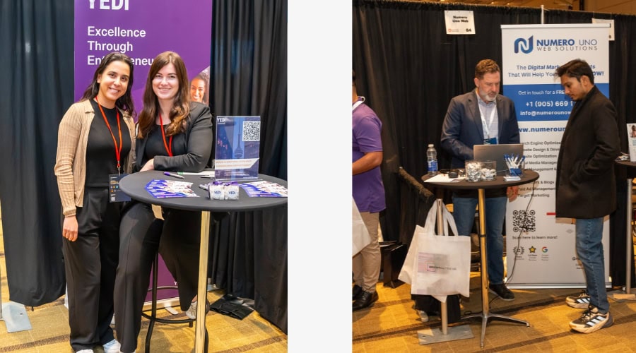 Small 4ft booth for solo entrepreneurs