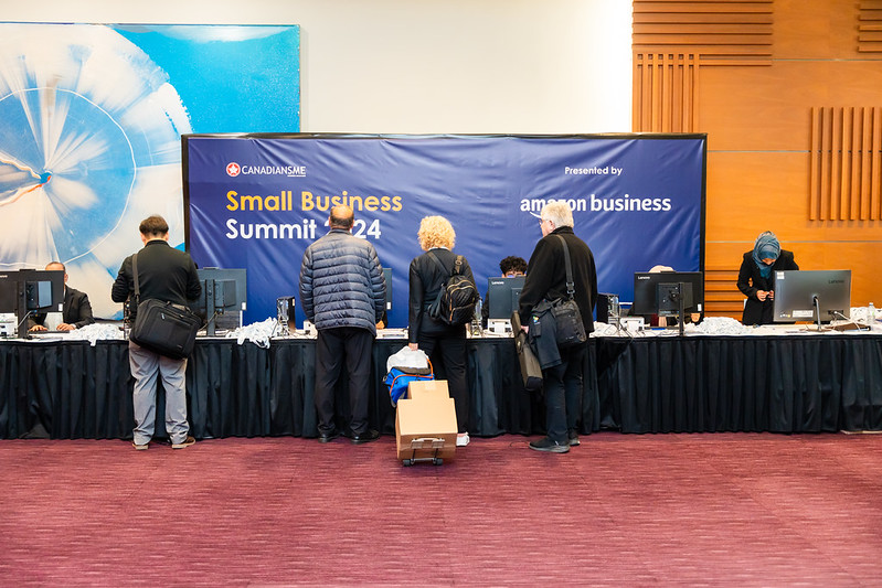 Registration Desk Sponsorship at the CanadianSME Small Business Summit, photo 3